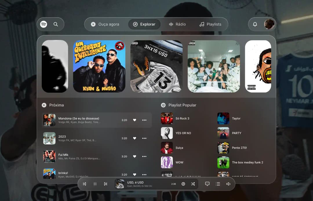 Spotify Glass